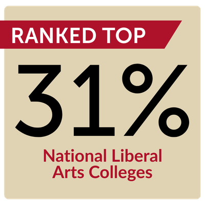 Top 31%  National Liberal Arts Colleges
