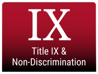Title IX and Non-Discrimination