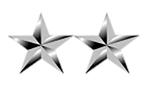 Two-star Rear Admiral U.S. Navy Insignia