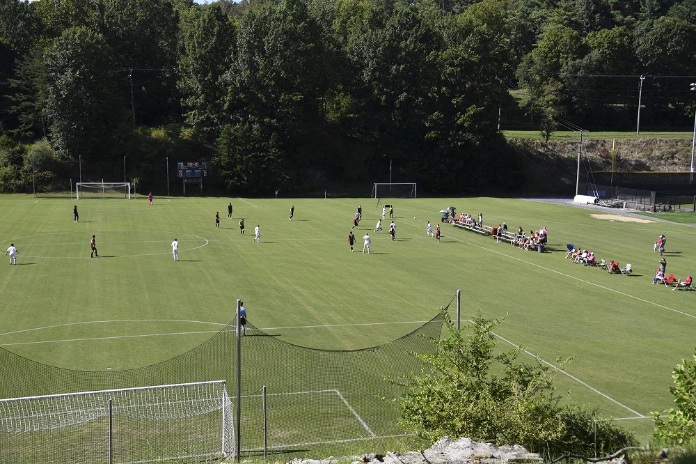 Patchin field during soccer match