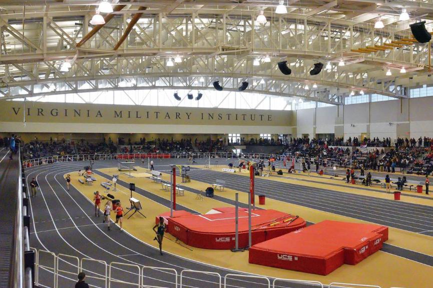 Indoor track meet at CPTF