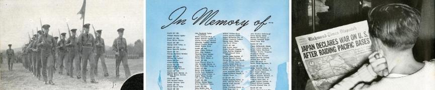 Collage of archival images from time period found on this page
