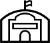 Line icon representing Cocke Hall