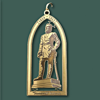 Cemetery statue brass ornament