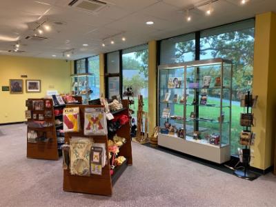 Photo of interior of The General's Store with VMI merchandise
