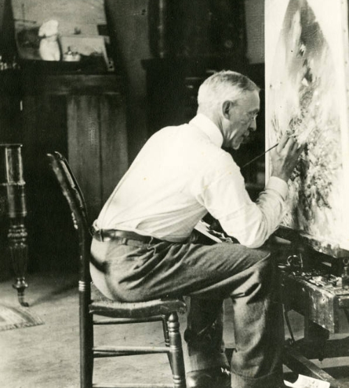 Artist Benjamin West Clinedinst, ca. 1914