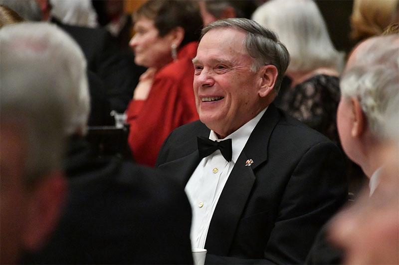 Gen. John Jumper attends the Institute Society dinner last November.