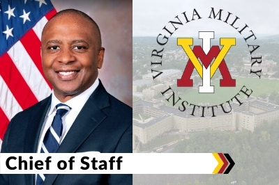 Chief of Staff Announcement, portrait of Dr. J.M. “John” Young