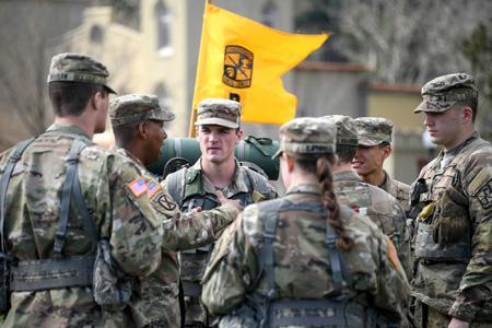 Army ROTC preparing to travel to McKethan Park for spring field exercises and trainings