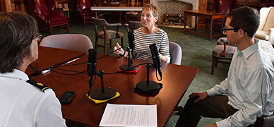 Matt Jarman, assistant professor of psychology, and Holly Richardson, professor of physical education, discuss the impact of meditation and mindfulness on managing stress, increasing productivity, and improving health.