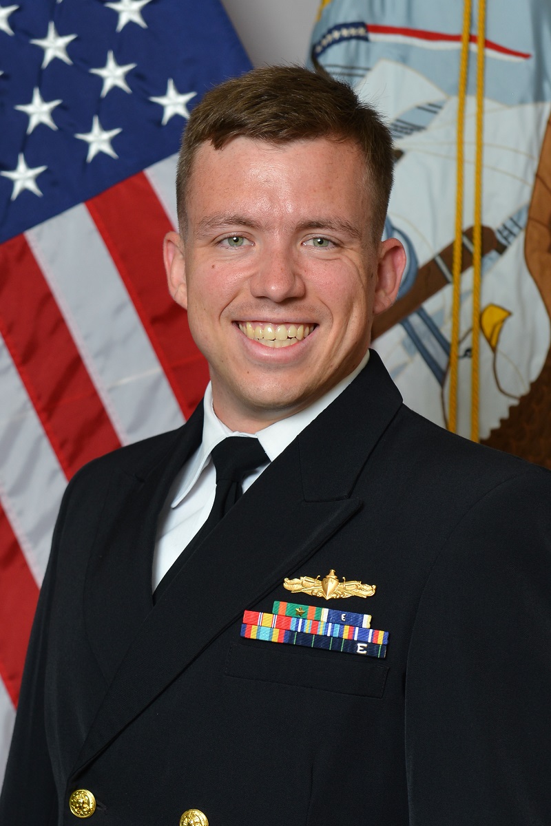Portrait of LT Daniel T. Gartrell, NROTC